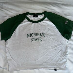 Michigan State Green and White T-Shirt